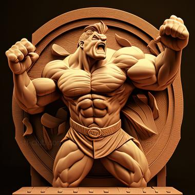 3D модель Битва соперников за клубный чемпион Битва соперников The Strong O (STL)